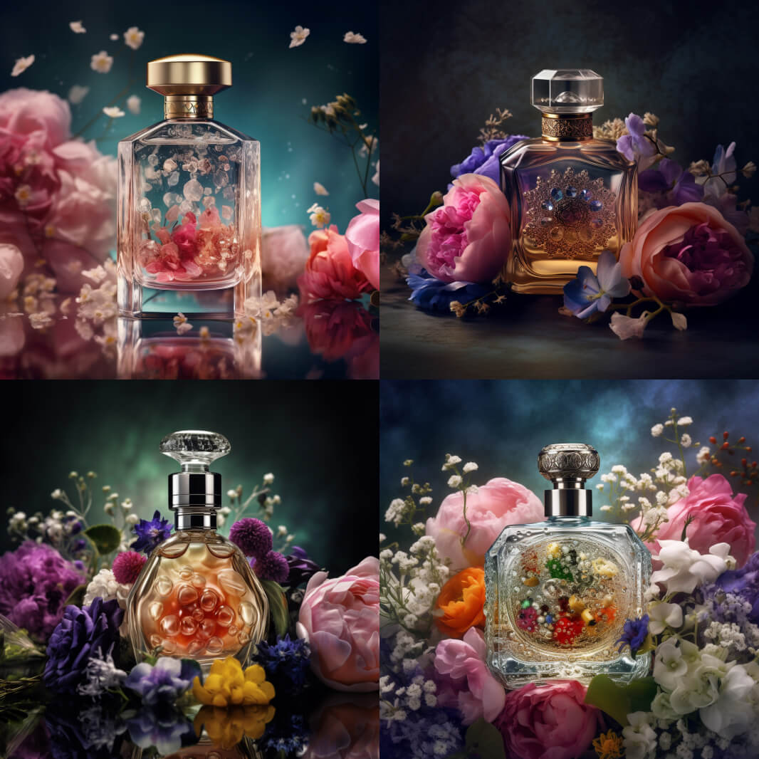 轻松生成香水广告