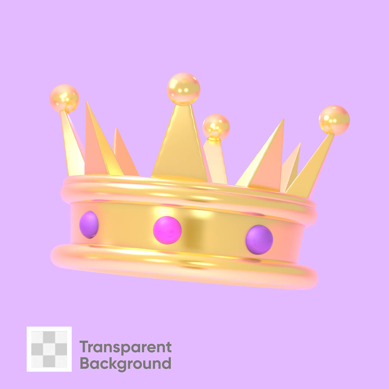 22个各种类型皇冠元素素材包