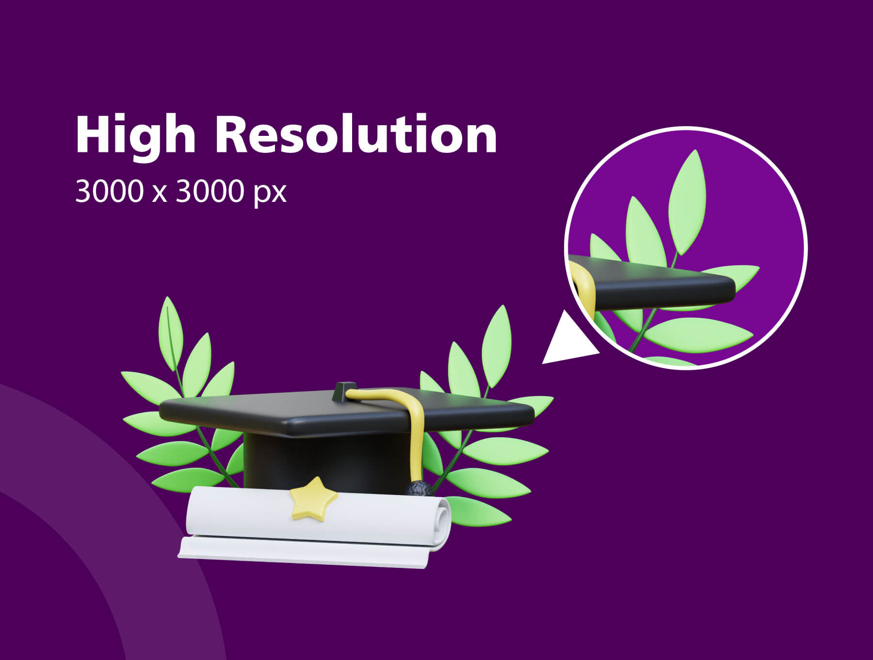 20个学生学习主题3D图标素材包