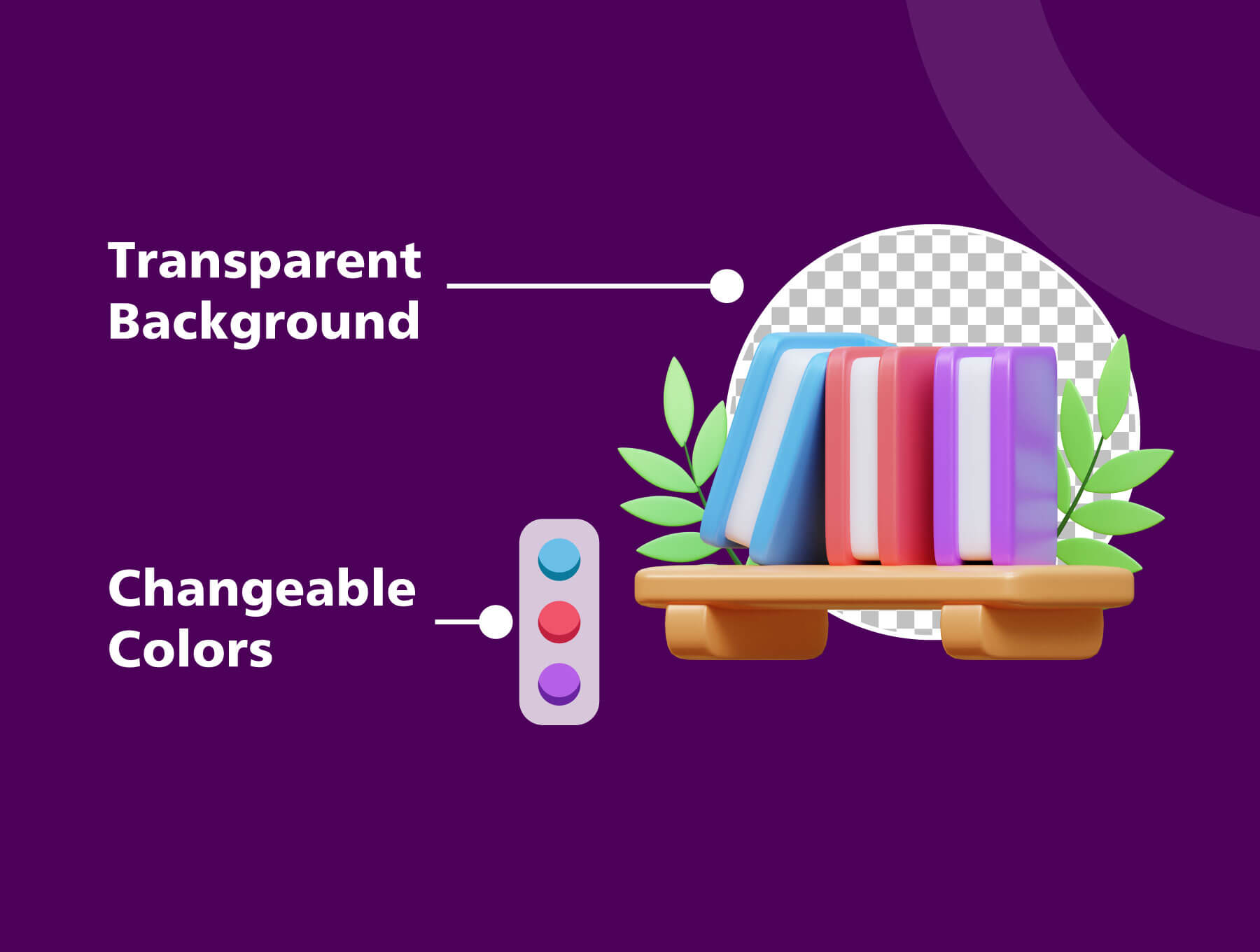 20个学生学习主题3D图标素材包