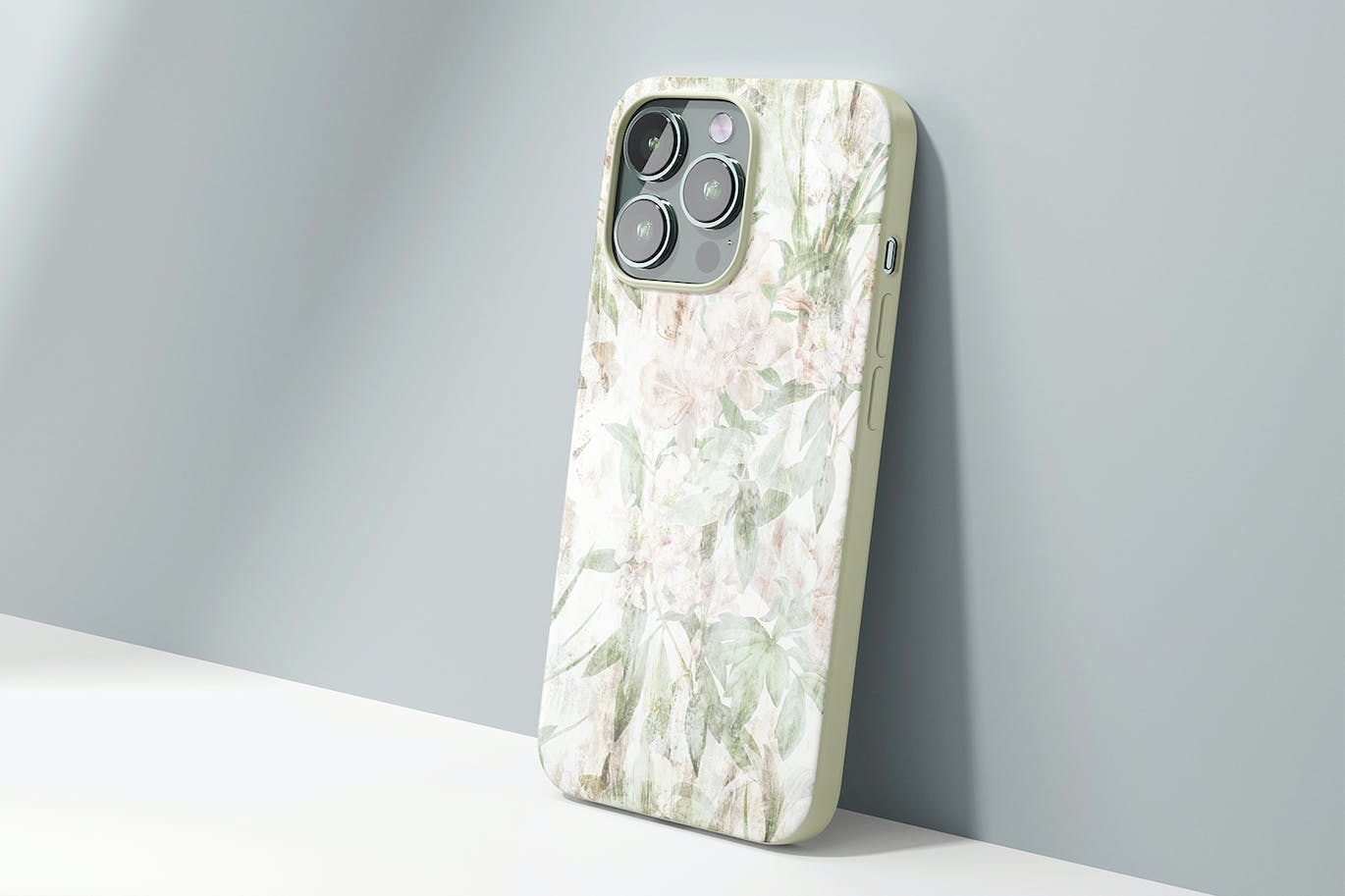 4张高品质复古花卉壁纸图案JPG素材包