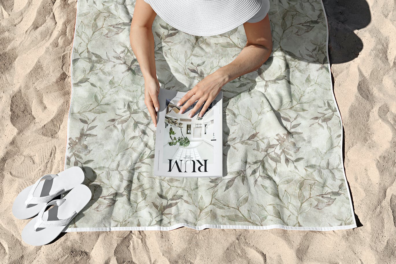 4张高品质复古花卉壁纸图案JPG素材包