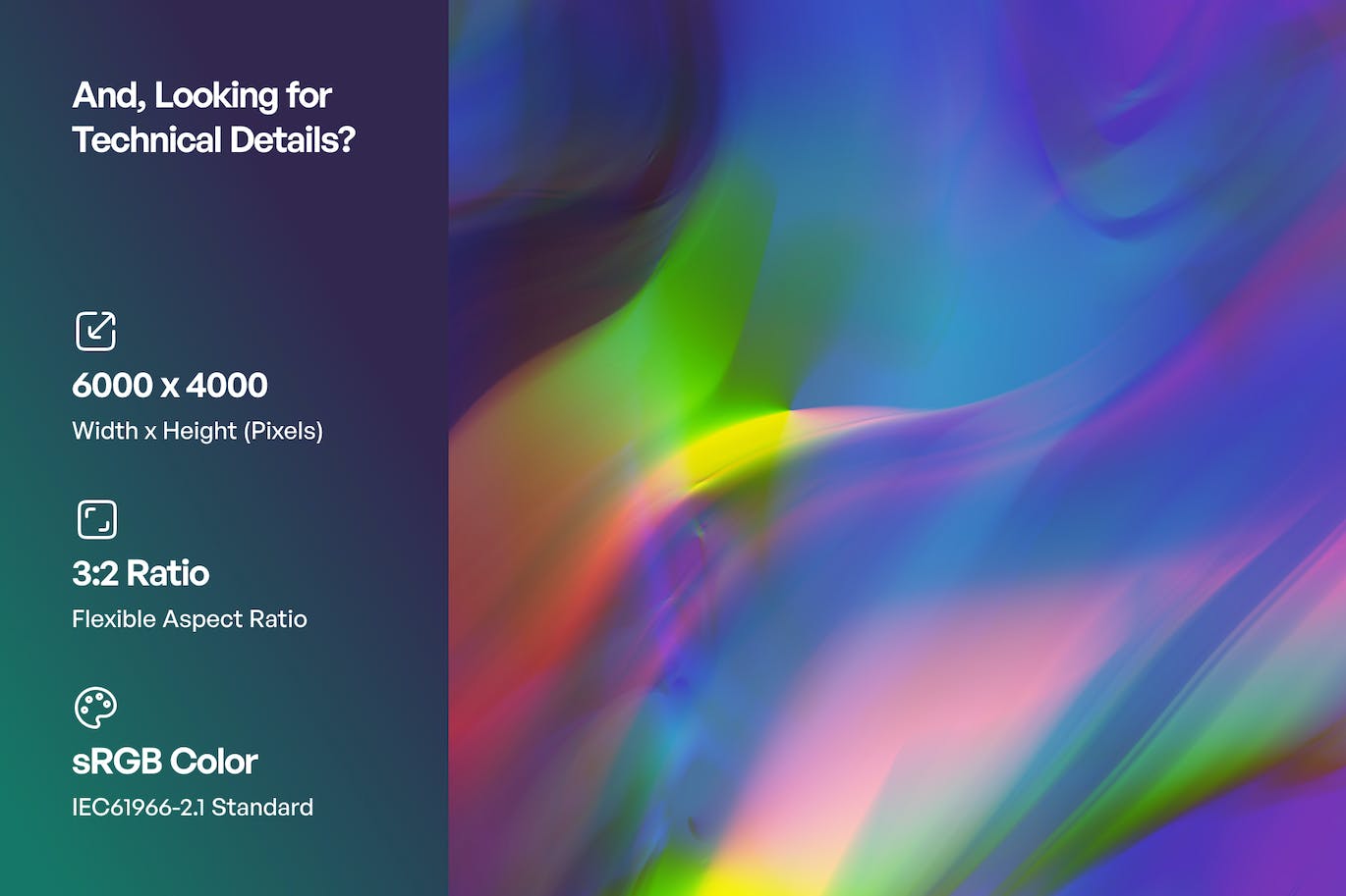 风格炫丽抽象的多色射线背景图片素材包(JPG)