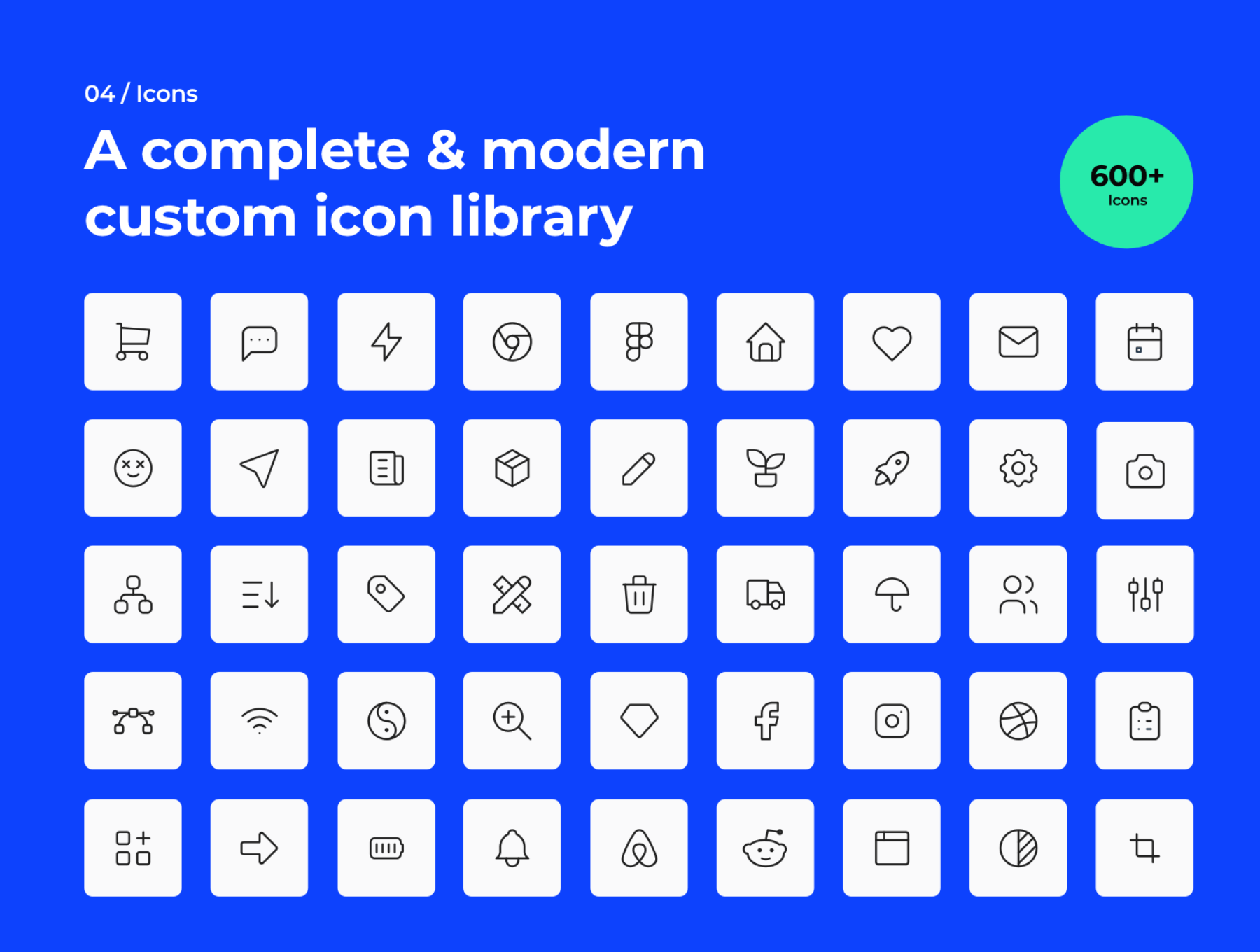 20个不同风格的高端网站网页设计系统素材包