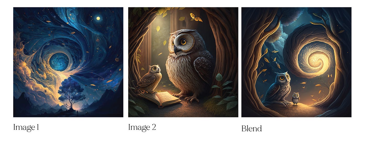 怎样在MidJourney中合并图像 用一个命令轻松合并图像