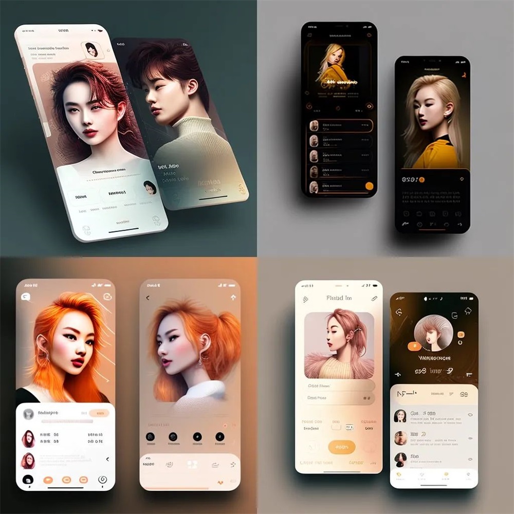 设计师如何用Midjourney生成好看的UI界面？收下这份关键词总结！