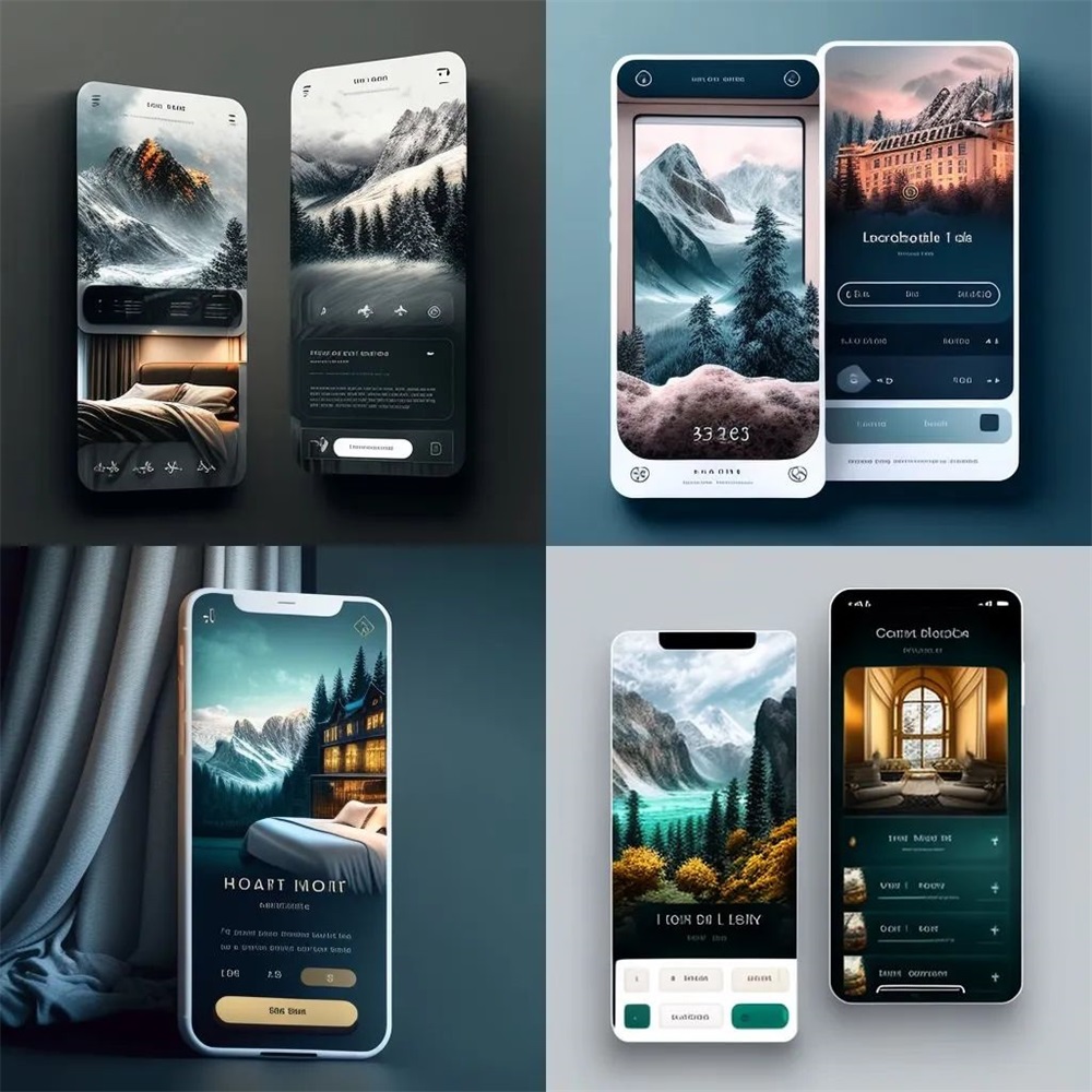 设计师如何用Midjourney生成好看的UI界面？收下这份关键词总结！