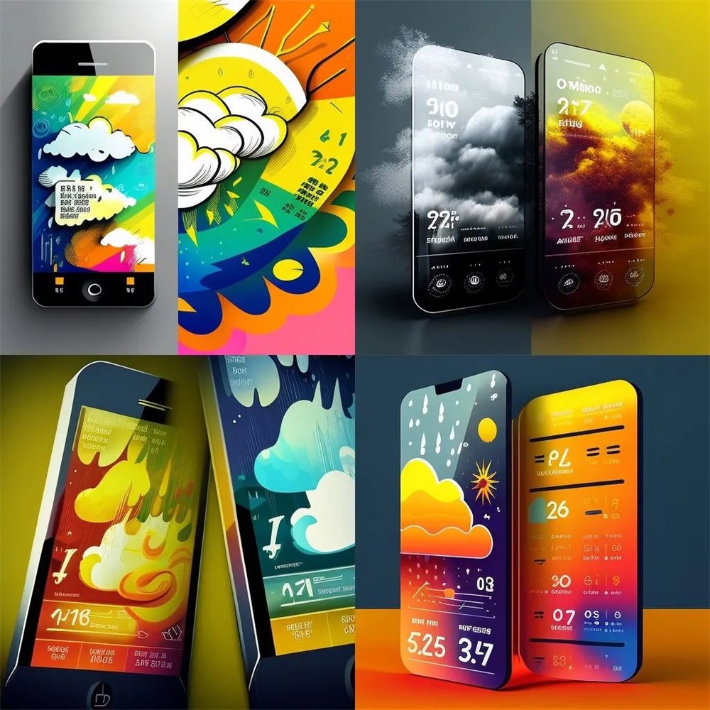 设计师如何用Midjourney生成好看的UI界面？收下这份关键词总结！