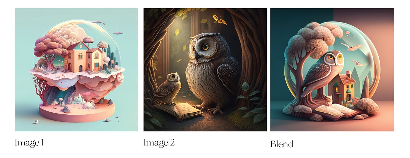 怎样在MidJourney中合并图像 用一个命令轻松合并图像