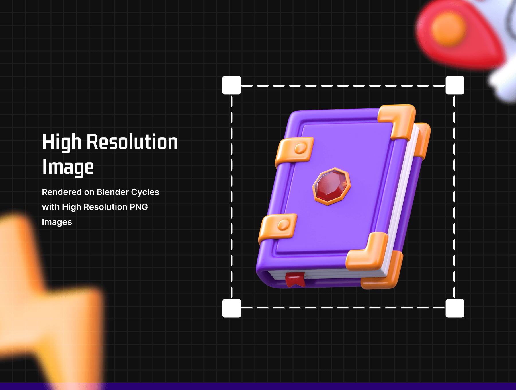 20个适合游戏的3D图标素材包