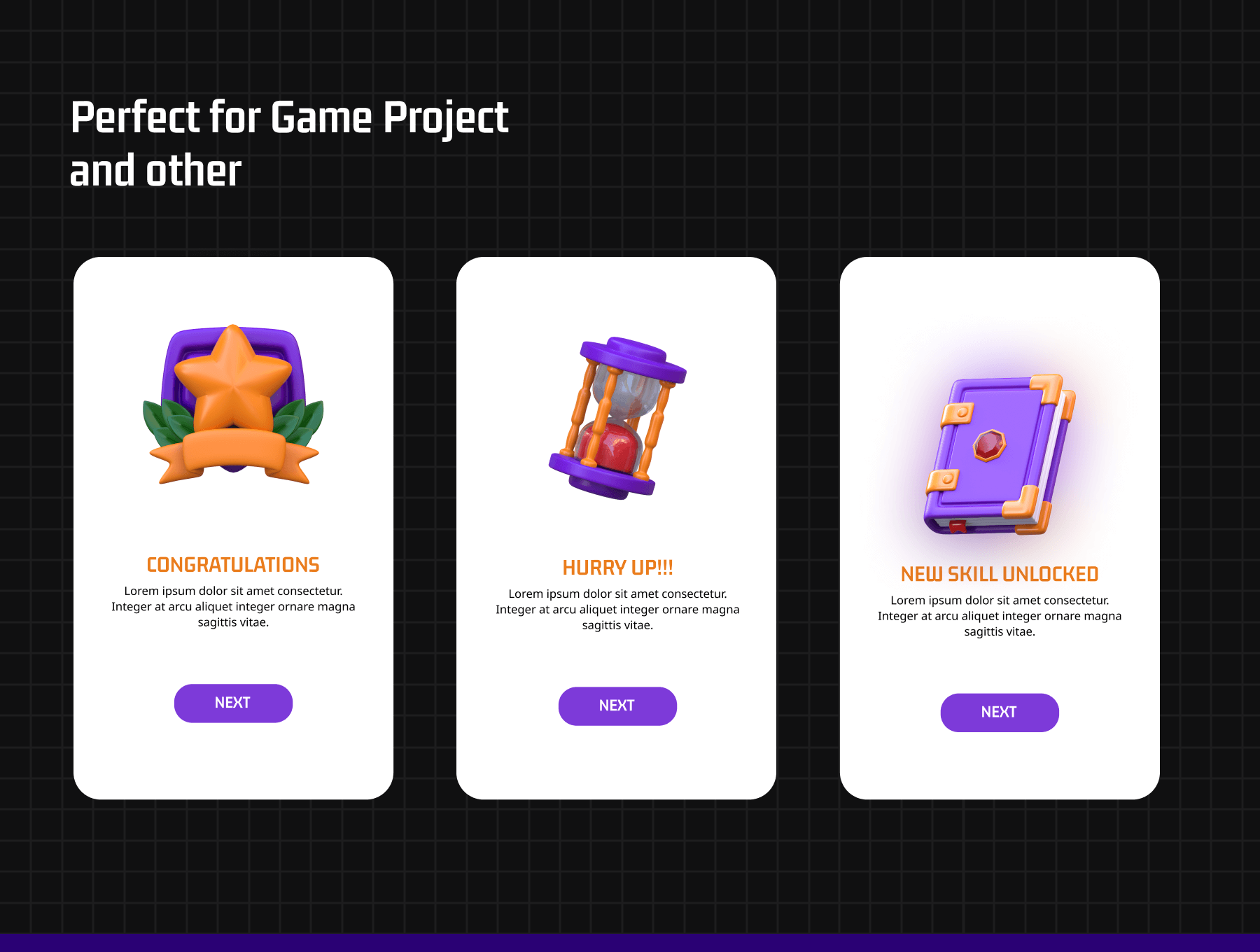 20个适合游戏的3D图标素材包