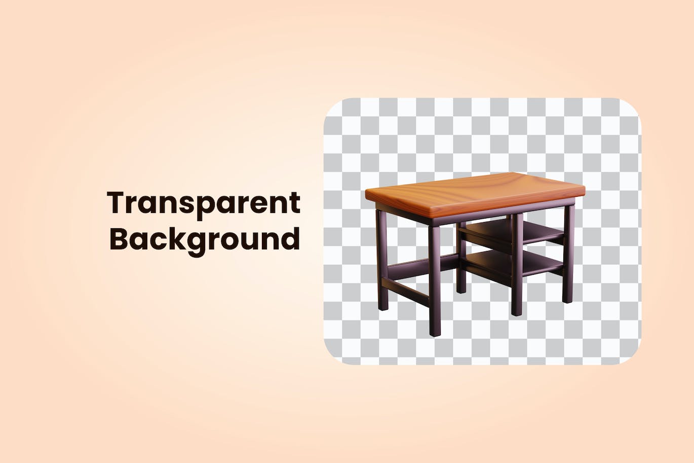 20个充满细节的3D家具元素图标素材包（PNG,blend）