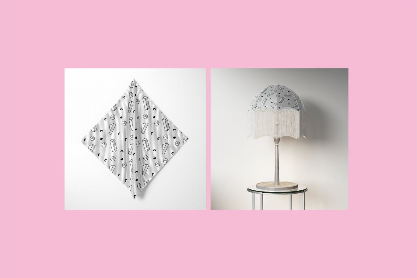 孟菲斯几何元素图案背景 (AI,EPS,PNG)