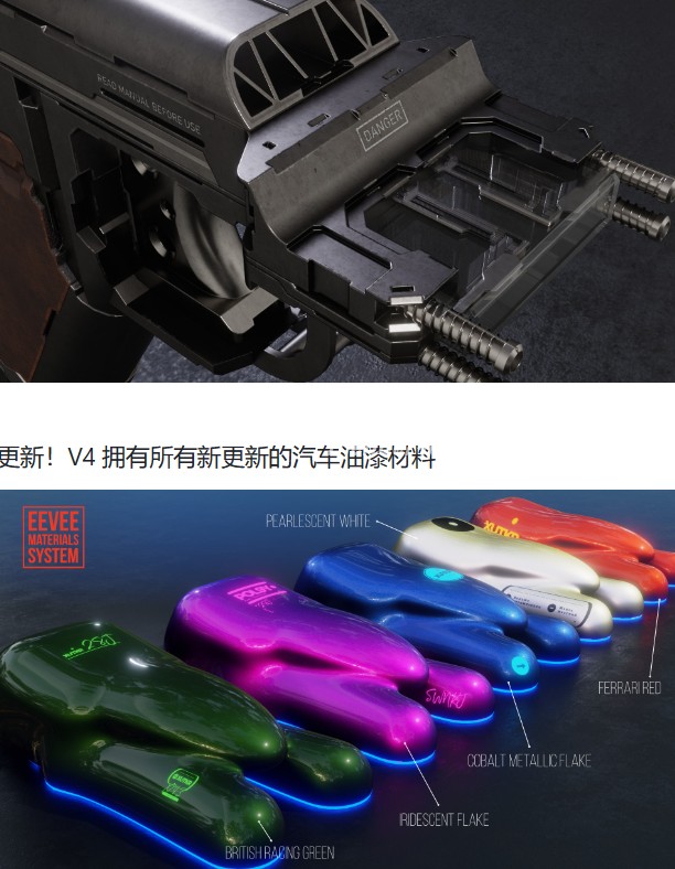 Blender材质预设插件材质插件 Eevee + Cycles Materials System V9.3