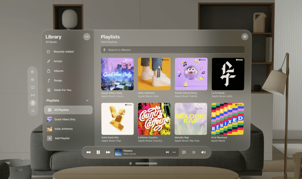 关于空间用户界面的说明和提示