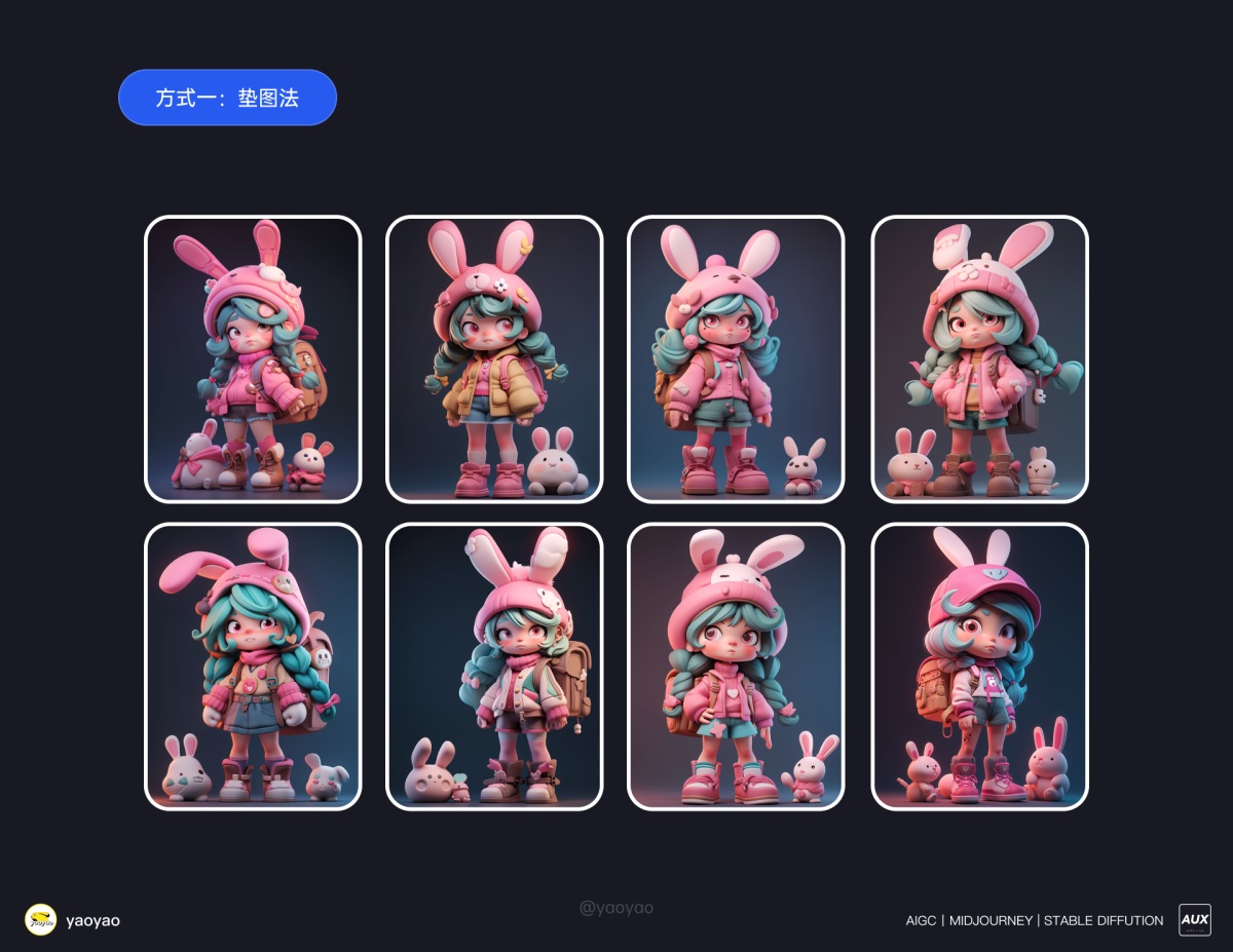 万字干货！Midjourney如何控制角色的一致性？