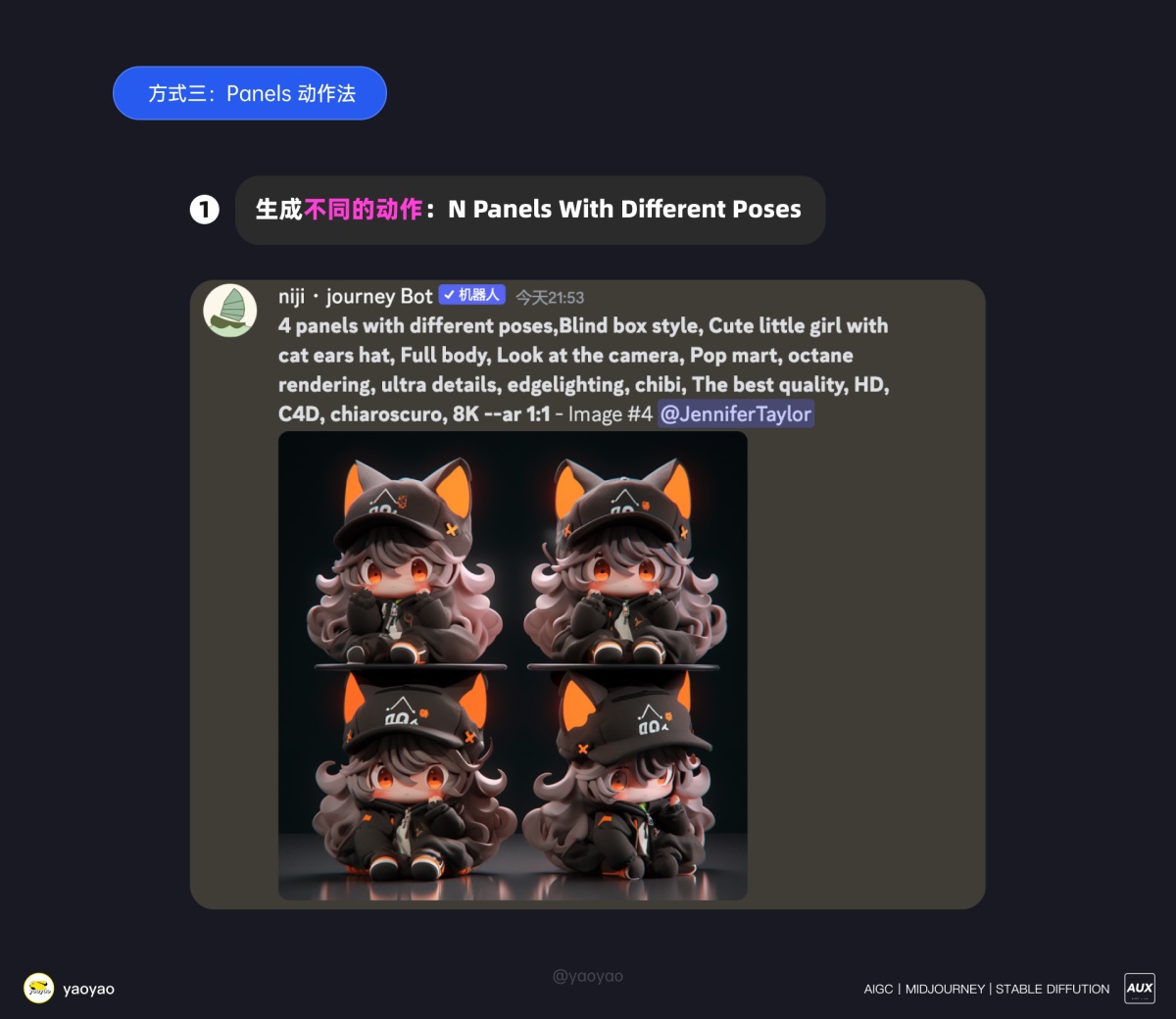 万字干货！Midjourney如何控制角色的一致性？