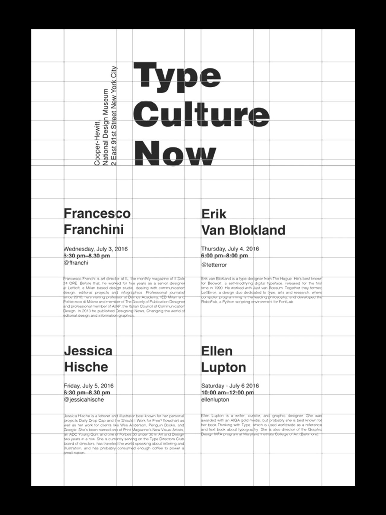 8款黑白文字与图形编排设计作品，非常实用！