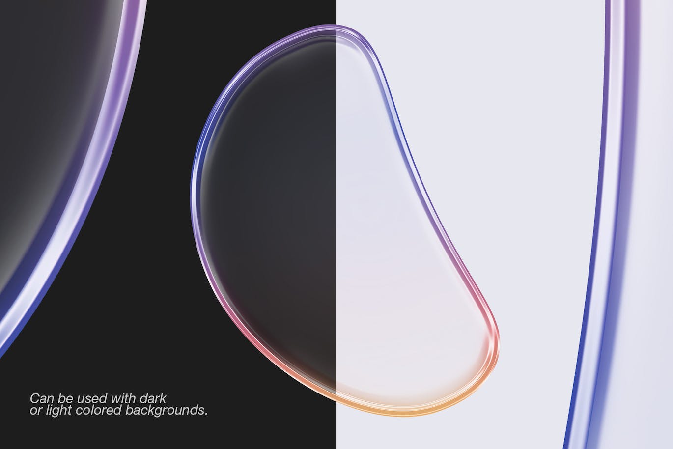 50个时尚绚丽的透明气泡背景纹理素材包