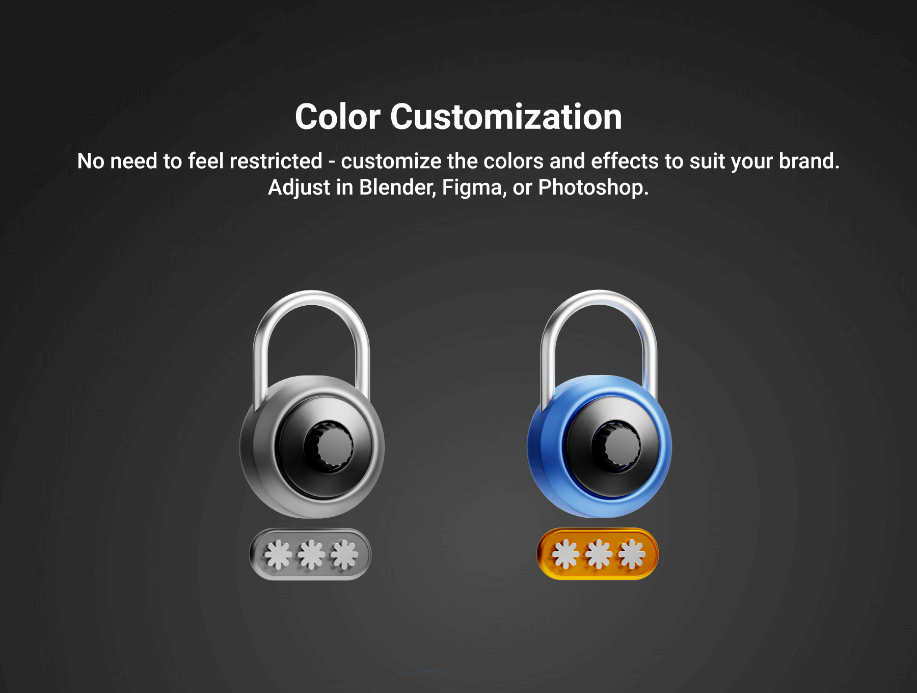 30个网络安全相关的3D图标素材包（Blender）
