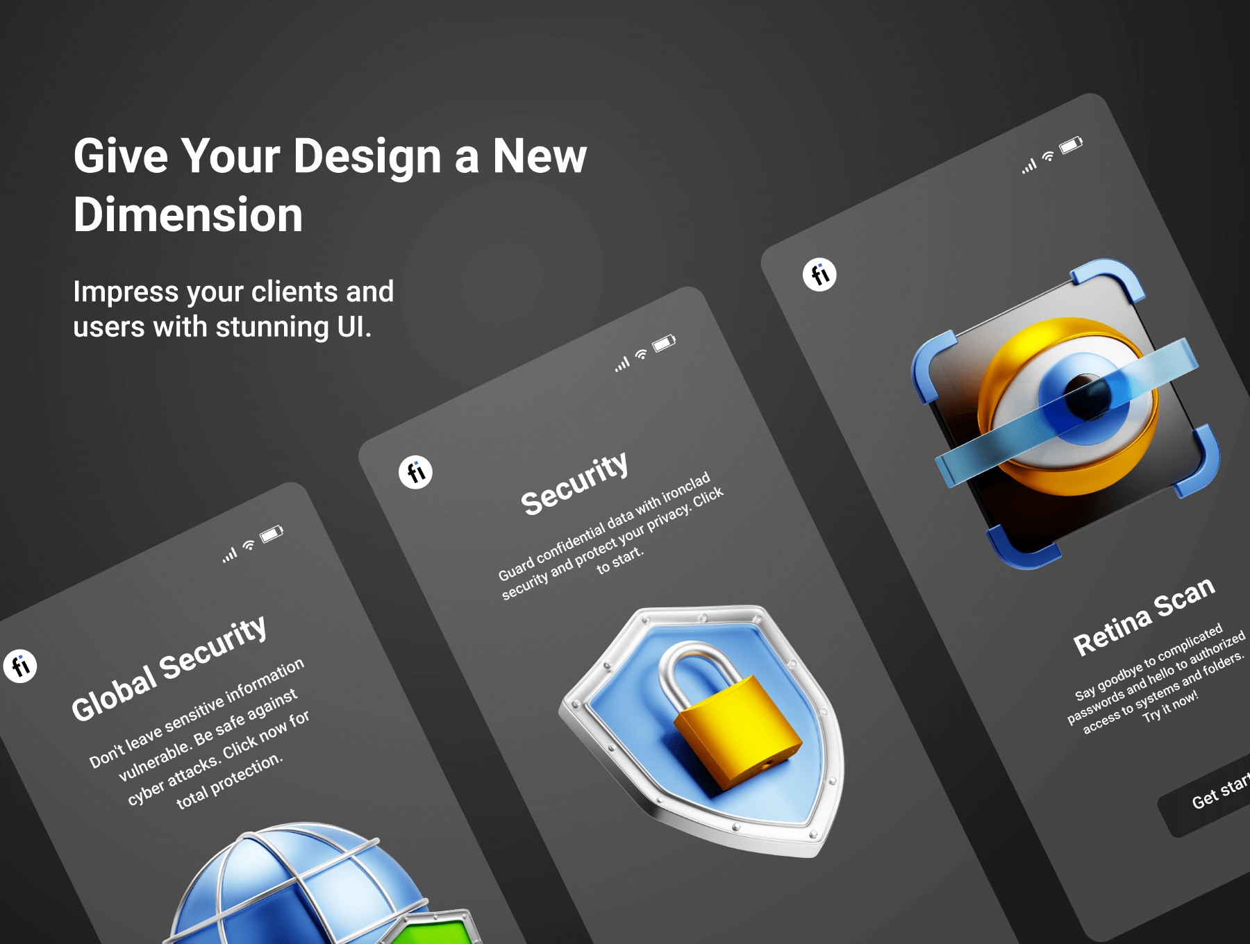 30个网络安全相关的3D图标素材包（Blender）