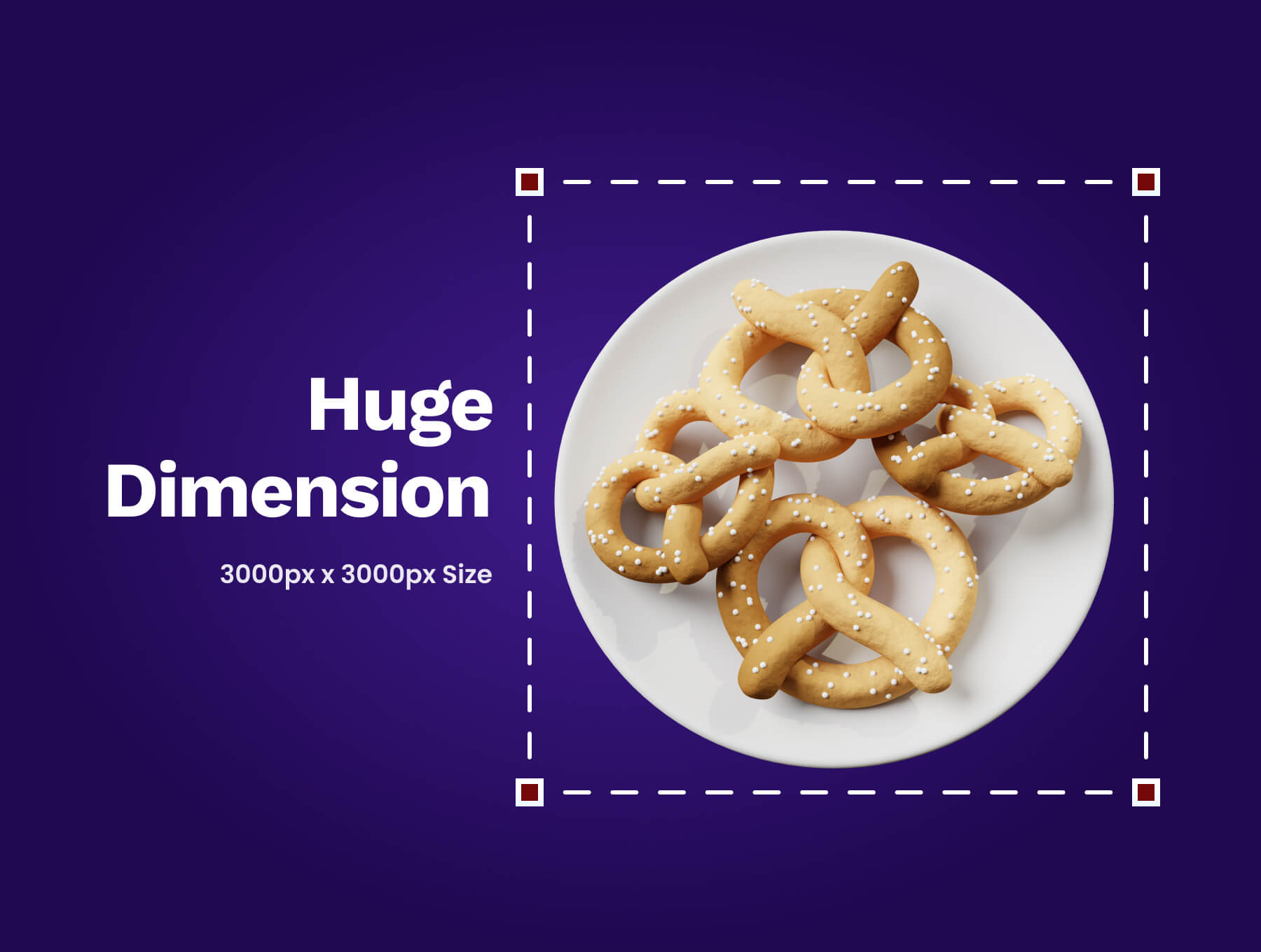 25个用于早餐食品类的3D图标素材包