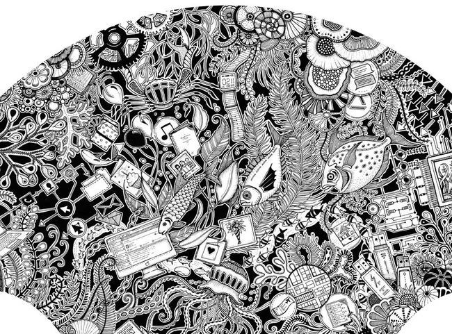 钢笔画技法揭秘，必学的板绘钢笔插画教程