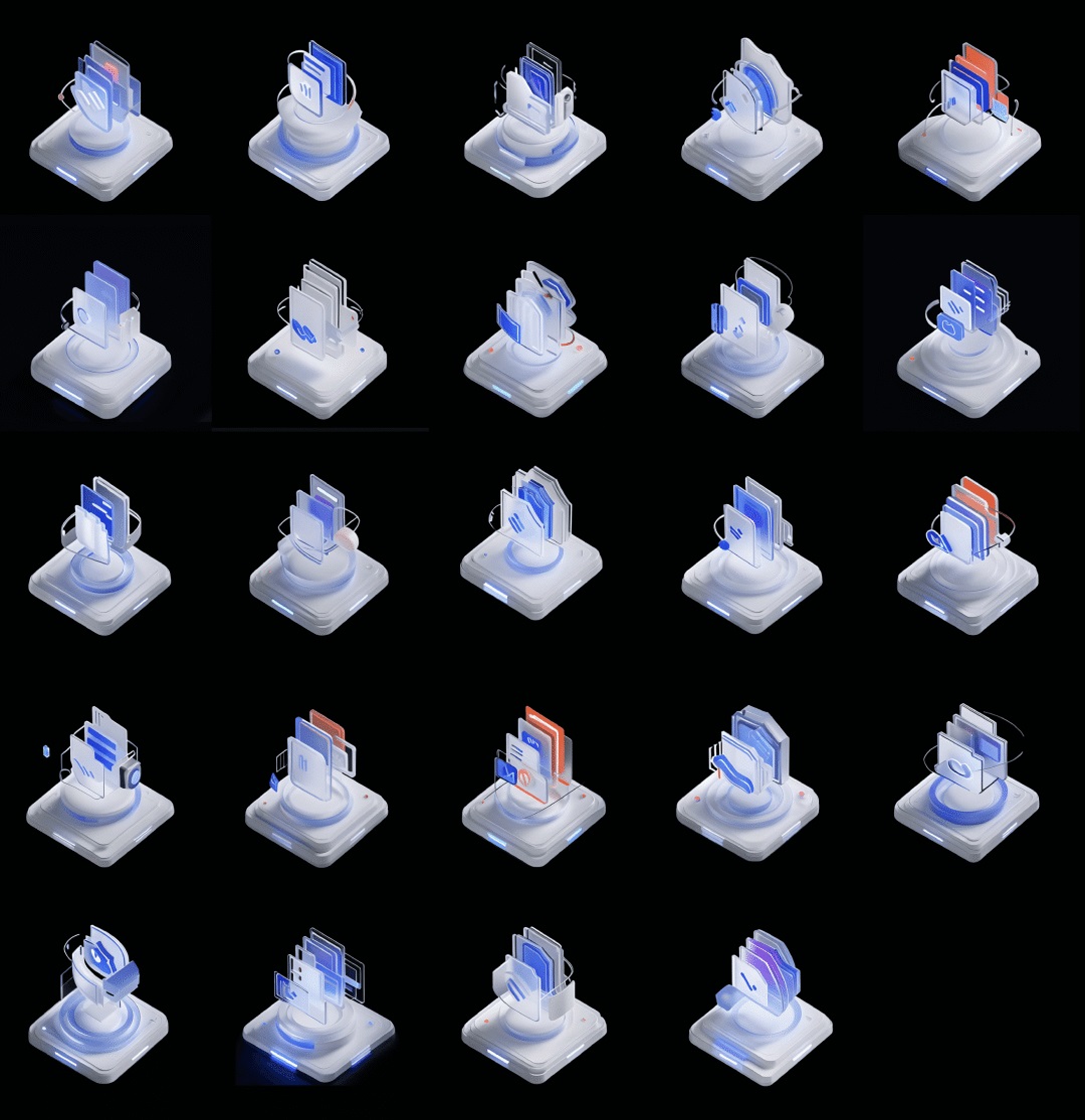 腾讯云AI实战落地！用Stable Diffusion完成B端图标设计？