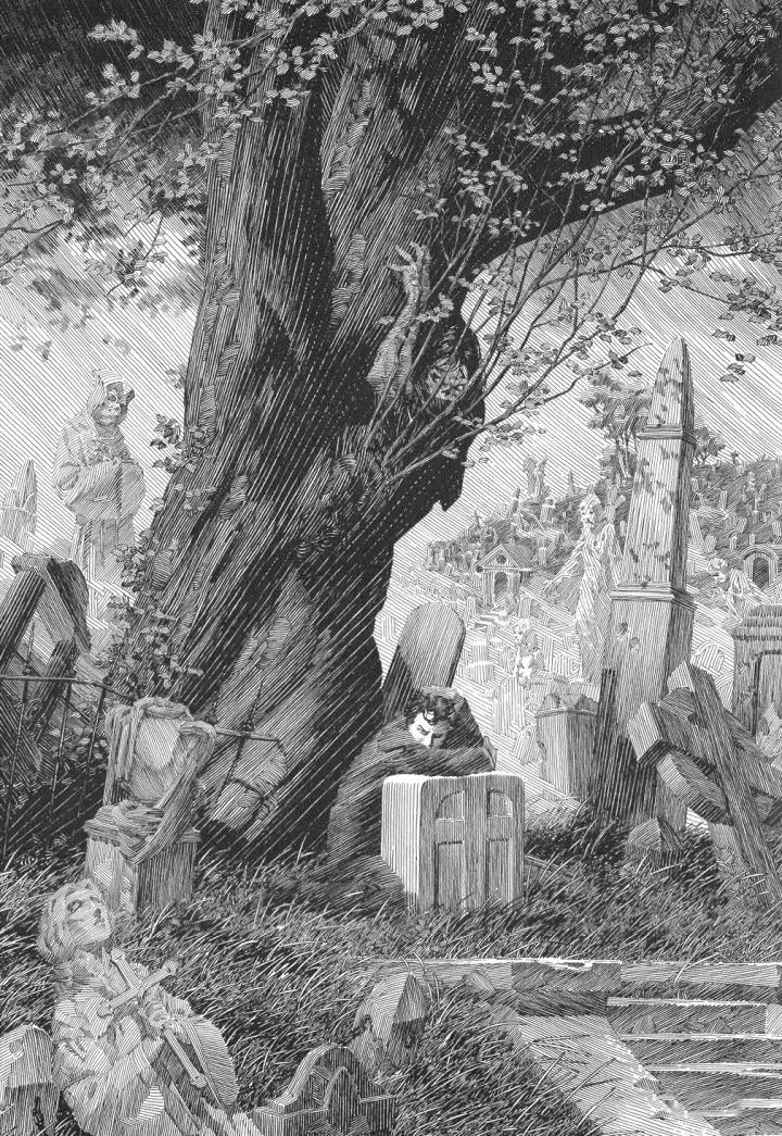 钢笔画技法揭秘，必学的板绘钢笔插画教程