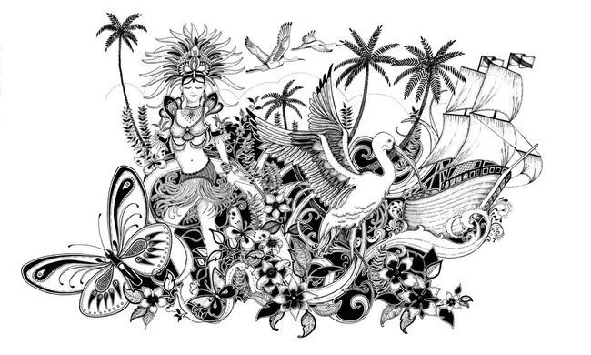 钢笔画技法揭秘，必学的板绘钢笔插画教程