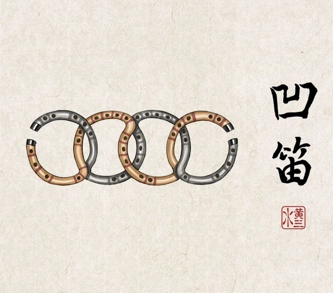 对汽车品牌车标LOGO进行重新设计，看着太魔性了