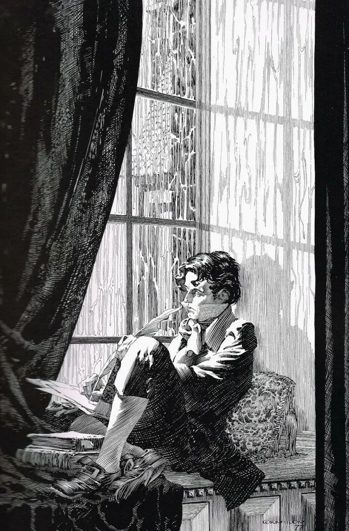 钢笔画技法揭秘，必学的板绘钢笔插画教程