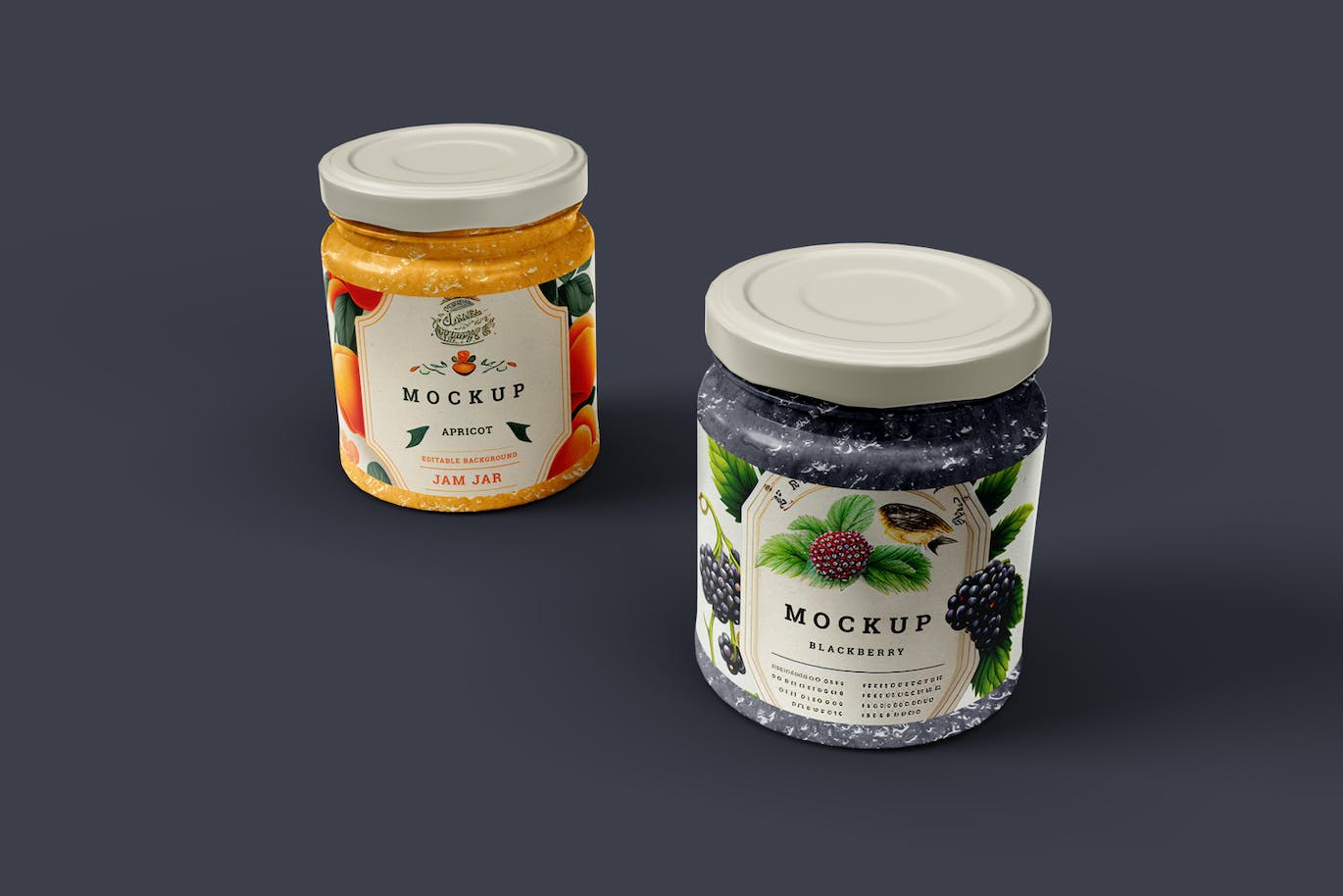 逼真的罐子PSD样机模型素材包