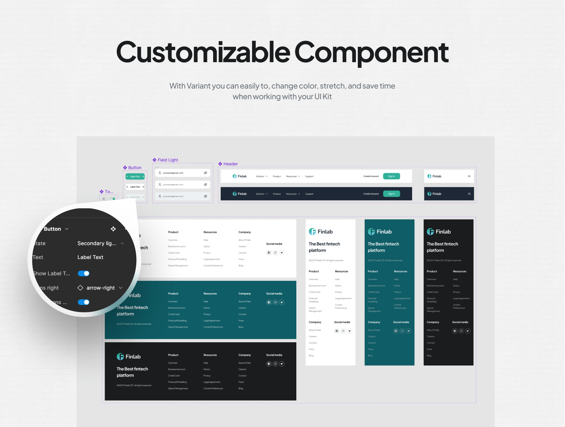 20个绿色优雅金融交易网站WEB界面素材包