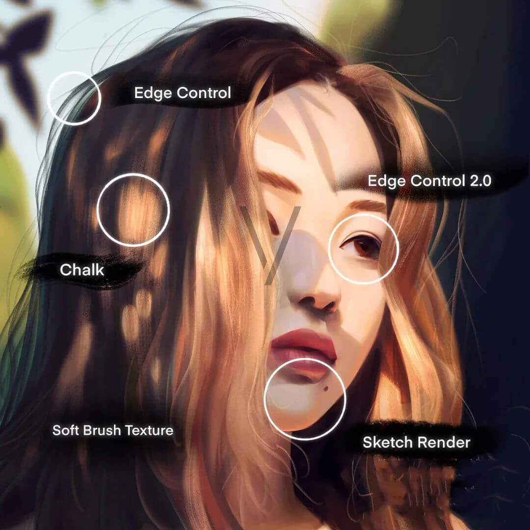 价值88美刀的Jingsketch同款油彩笔刷，喜欢的速速下载吧！