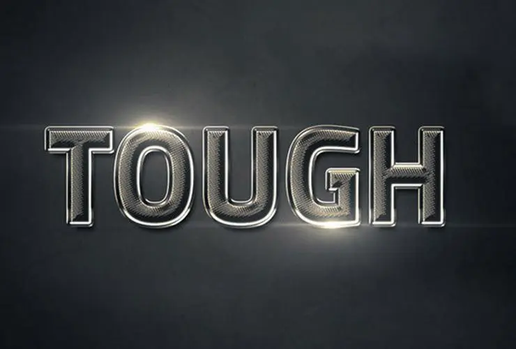 怎样用PS做文字发光的效果？