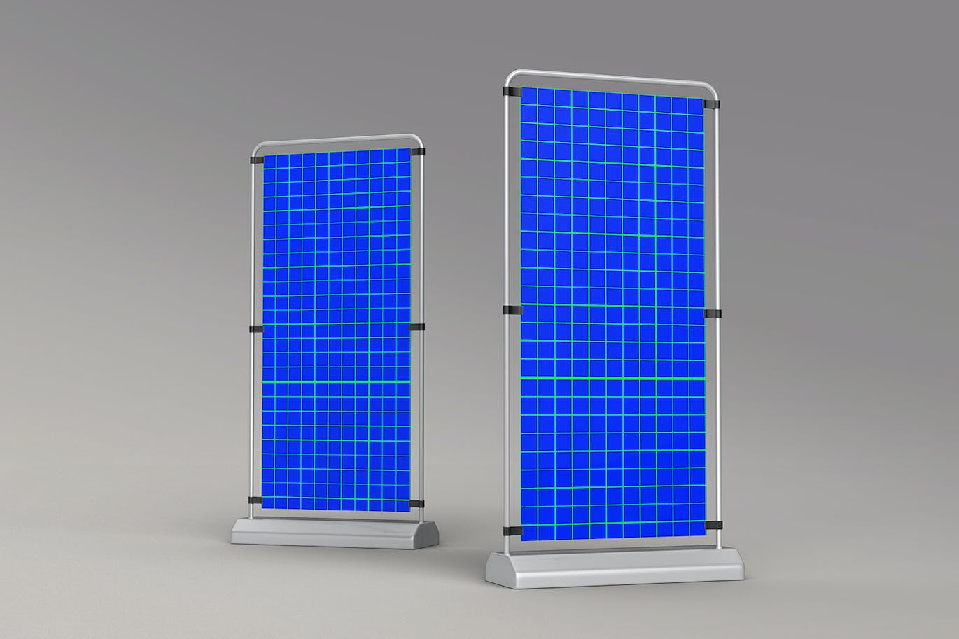 可以伸缩的易拉宝PSD样机素材包-9 可以伸缩的易拉宝PSD样机素材包