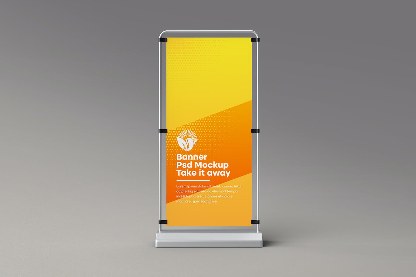 可以伸缩的易拉宝PSD样机素材包-13 可以伸缩的易拉宝PSD样机素材包