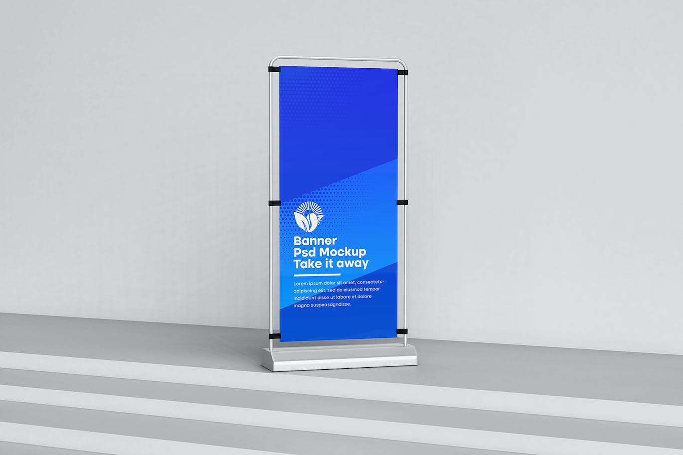 可以伸缩的易拉宝PSD样机素材包-11 可以伸缩的易拉宝PSD样机素材包