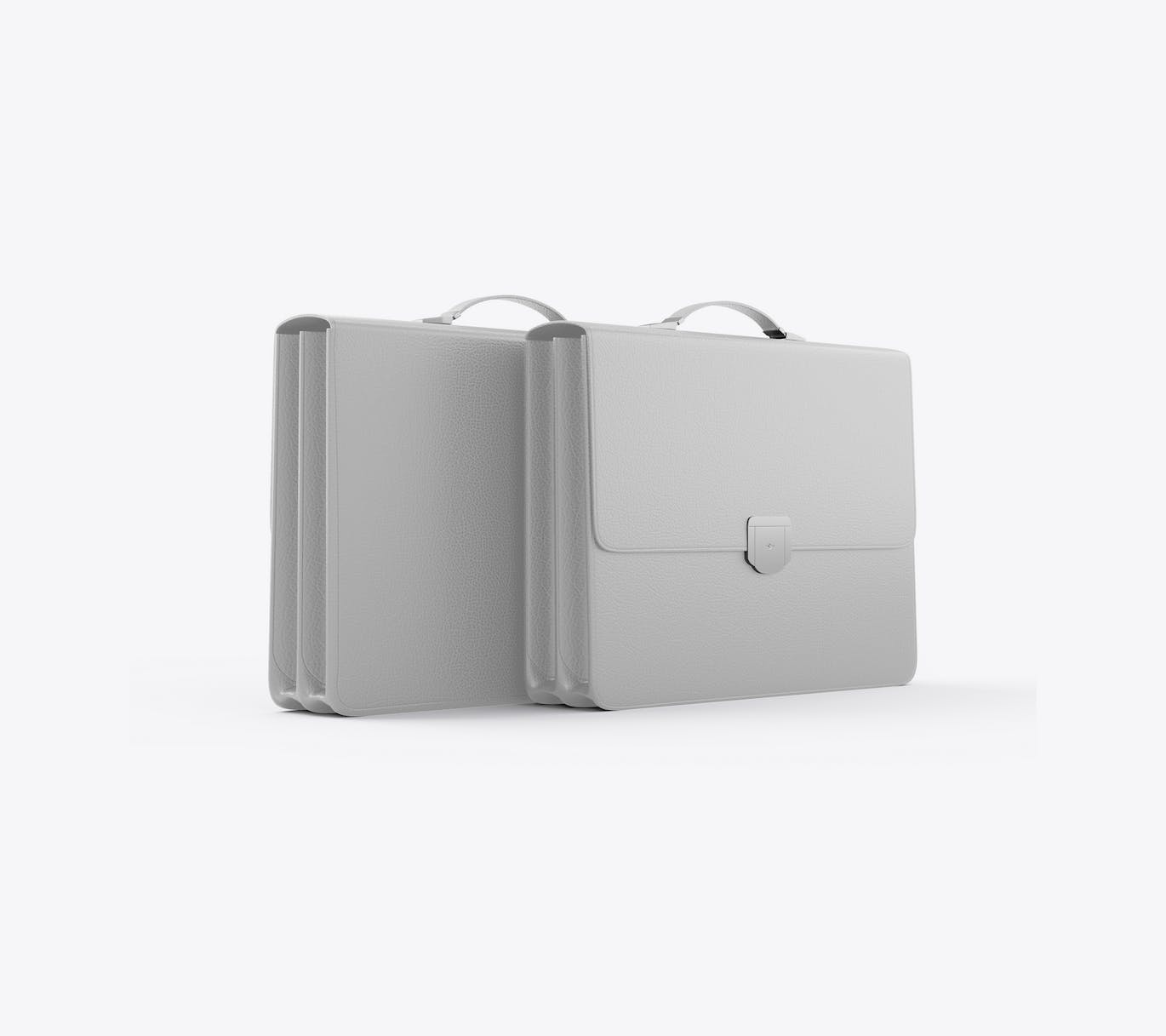 皮革公文包PSD样机素材包