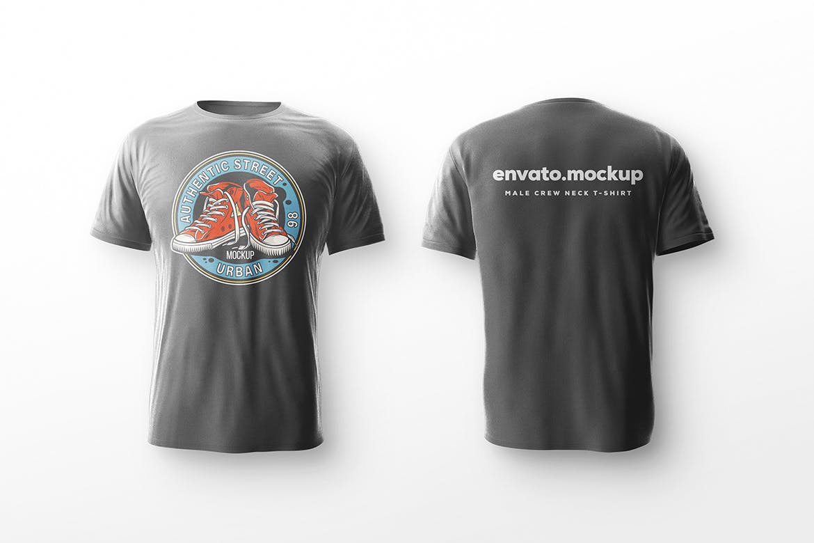 5款高品质男性T恤样机PSD素材包-3 5款高品质男性T恤样机PSD素材包