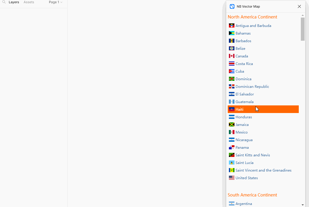 完全免费!一键生成矢量地图+树形菜单的Figma插件来了!-4 完全免费!一键生成矢量地图+树形菜单的Figma插件来了!