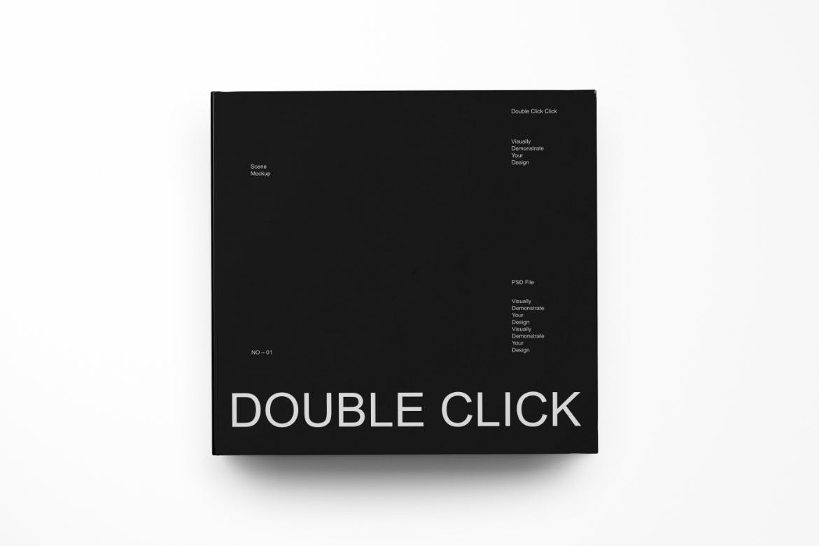 6个书籍画册PSD样机素材包