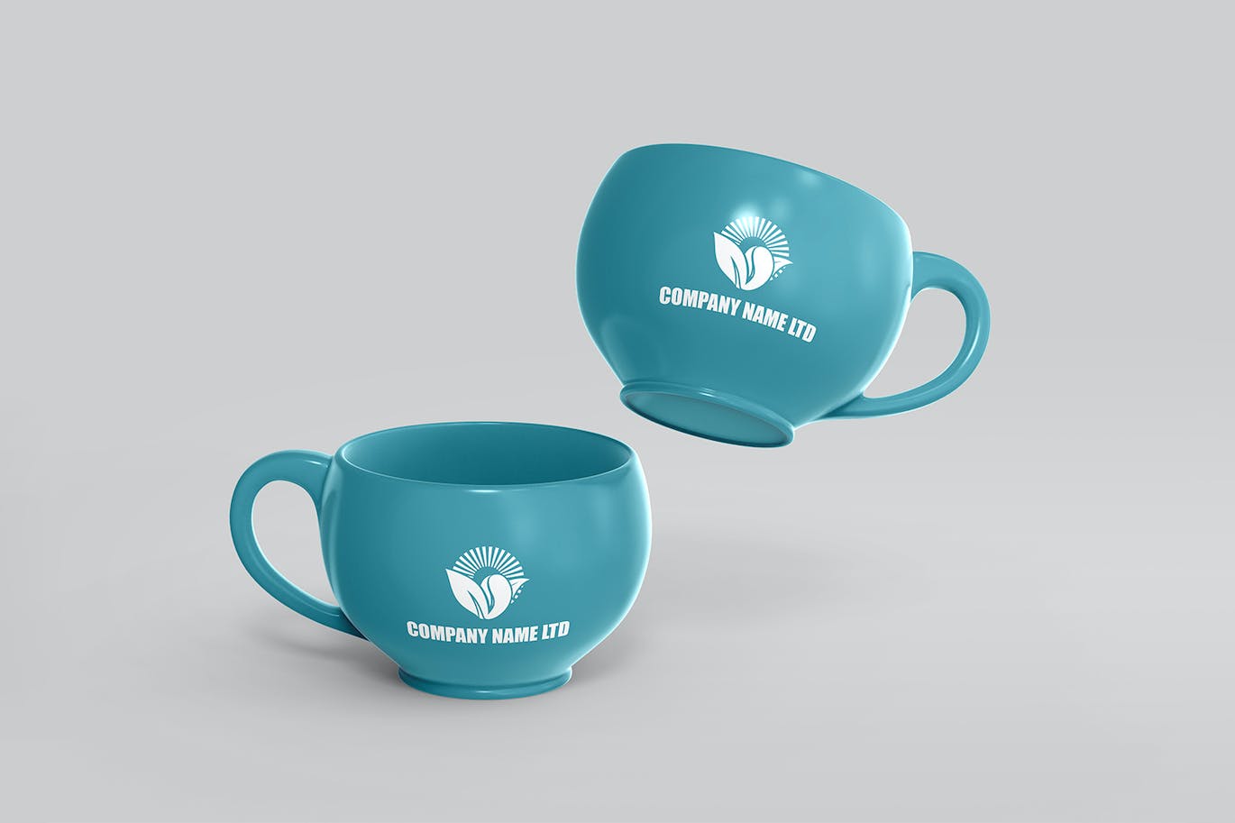 逼真的茶杯PSD样机素材-4 逼真的茶杯PSD样机素材