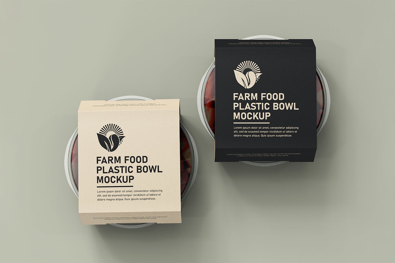 7个效果逼真的食品包装容器PSD样机素材包-3 7个效果逼真的食品包装容器PSD样机素材包