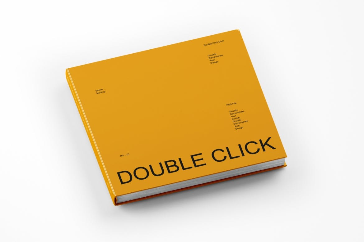 6个书籍画册PSD样机素材包