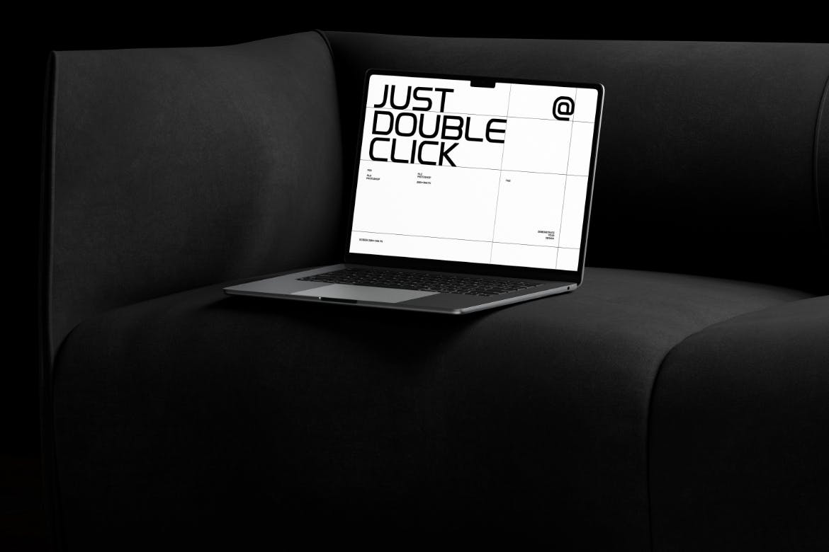 逼真的MacBook 样机PSD素材包