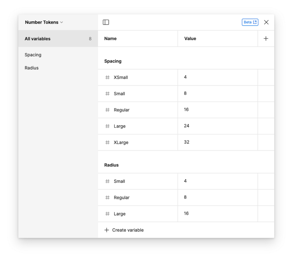 如何使用Figma的新变量来构建我的设计系统