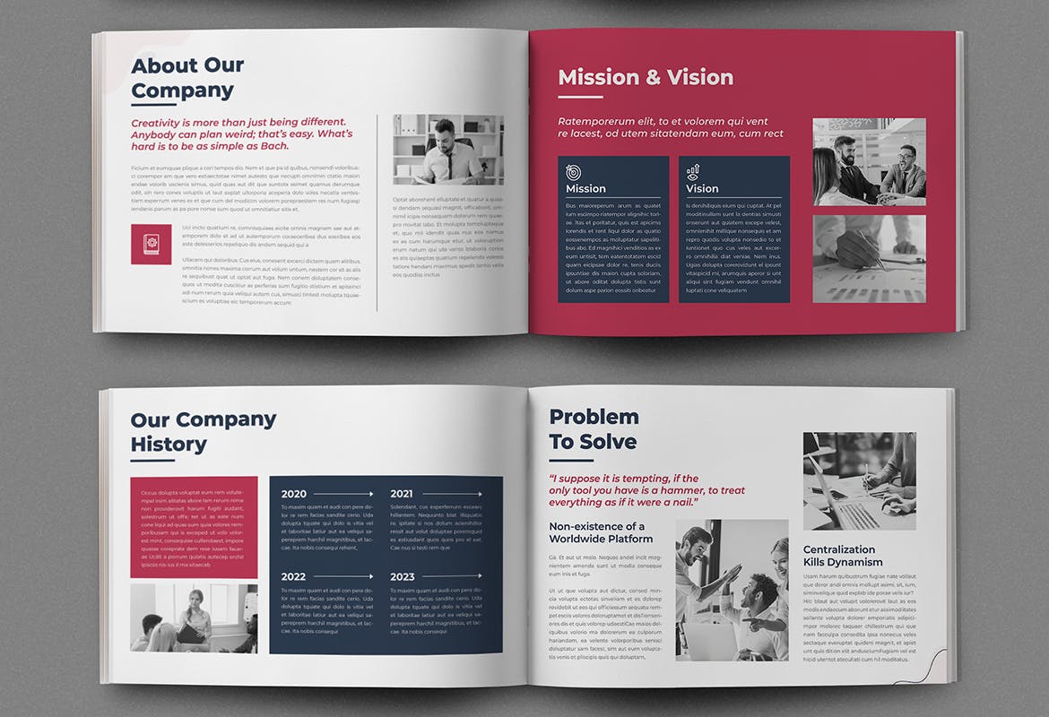 数字白皮书海报画册杂志风格版式-4 数字白皮书海报画册杂志风格版式