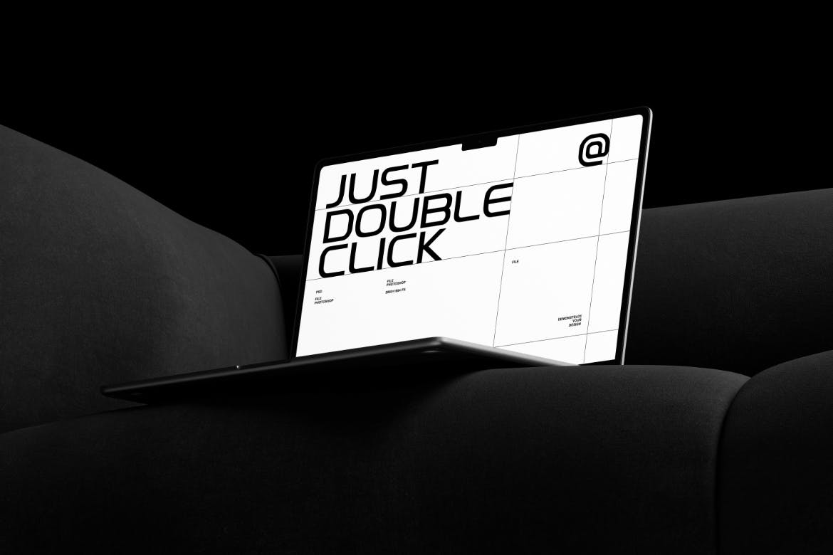 逼真的MacBook 样机PSD素材包